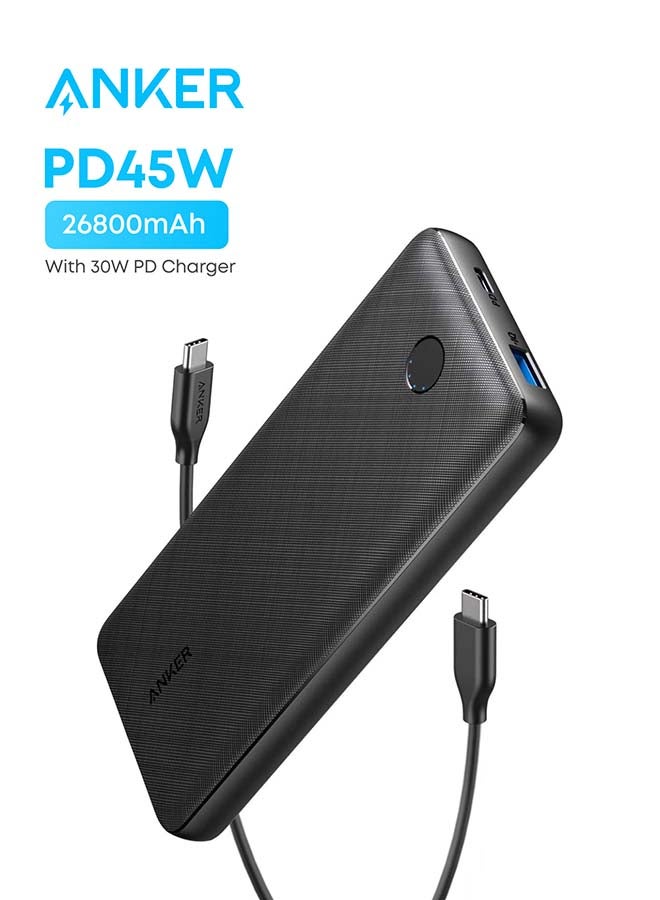Anker Power Bank, PowerCore+ 26800 PD 45W with 30W PD Charger, Power Delivery Power Bank Battery Pack for iPad Pro/iPhone 17/17 Pro/17 Air /17 Pro Max, 16/15/14 Series and More - Image 1